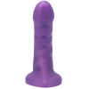 Silicone Curve Dildo Amethyst