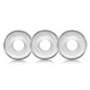 RINGER, 3-pack of DO-NUT-1 - CLEAR