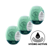 Masturbator Egg 3er Set (Riffle) Light Green