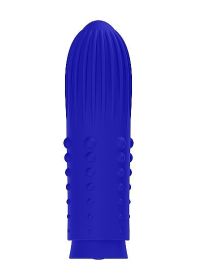 Elegance Lush Turbo Rechargeable Bullet Vibrator Blue