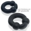 ULTRABALLS, 2-pack cockring - PLUS+SILICONE special edition - NIGHT