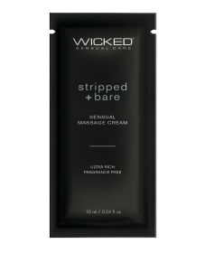 Stripped + Bare Massage Cream .34oz