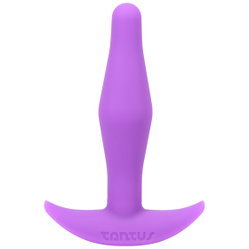 Tantus Silicone Little Flirt Butt Plug Purple Haze (Color: Purple Haze)