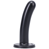 Silk Medium Silicone Dildo Black