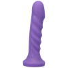 Tantus Silicone Echo Silicone Vibrator Midnight Purple