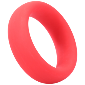 Cock Ring Advanced 1 3/4 inches  Red (Color: Red)