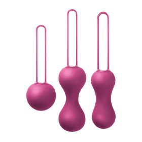 Je Joue Ami Kegel Balls Purple (Color: Fuchsia)