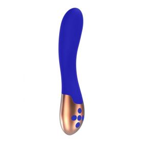 Shots Toys Elegance Posh Heating G-Spot Vibrator Blue (Color: Blue)