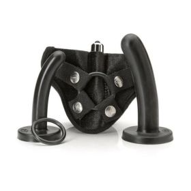 Tantus Silicone Bend Over Beginner Kit Black (Color: black)