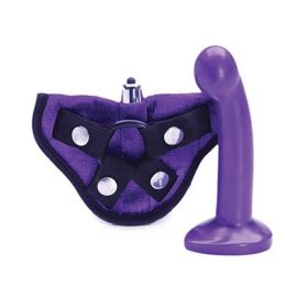 Tantus Silicone Sport Harness Kit Midnight Purple (Color: Midnight Purple)