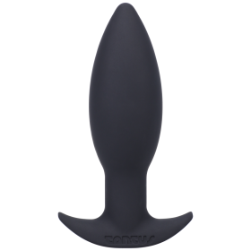 Tantus Silicone Neo Silicone Butt Plug Black (Color: black)